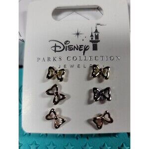 Disney parks exclusive Minnie Mouse bow studs.